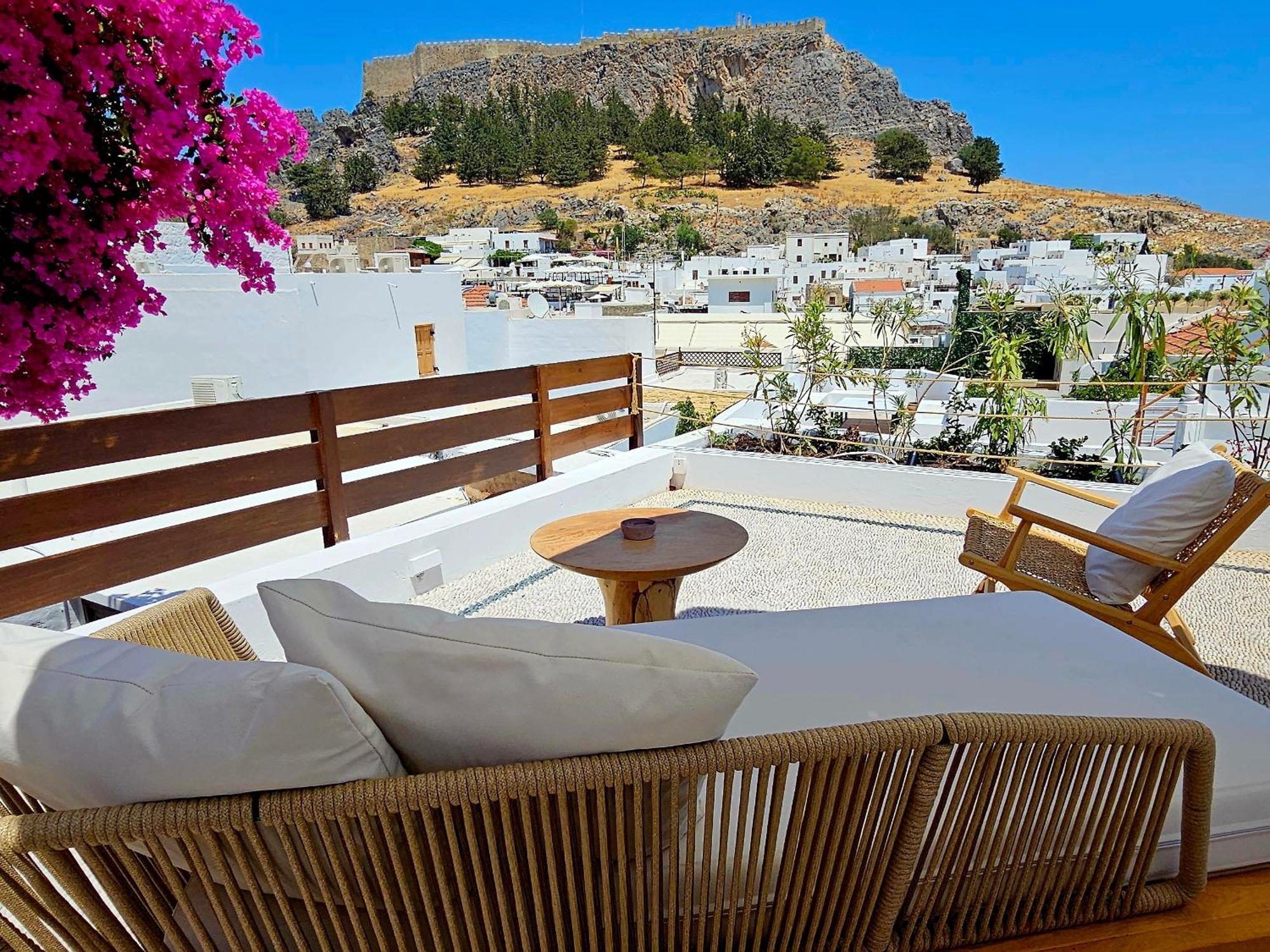 Villa Aphrodite Lindos Suites المظهر الخارجي الصورة